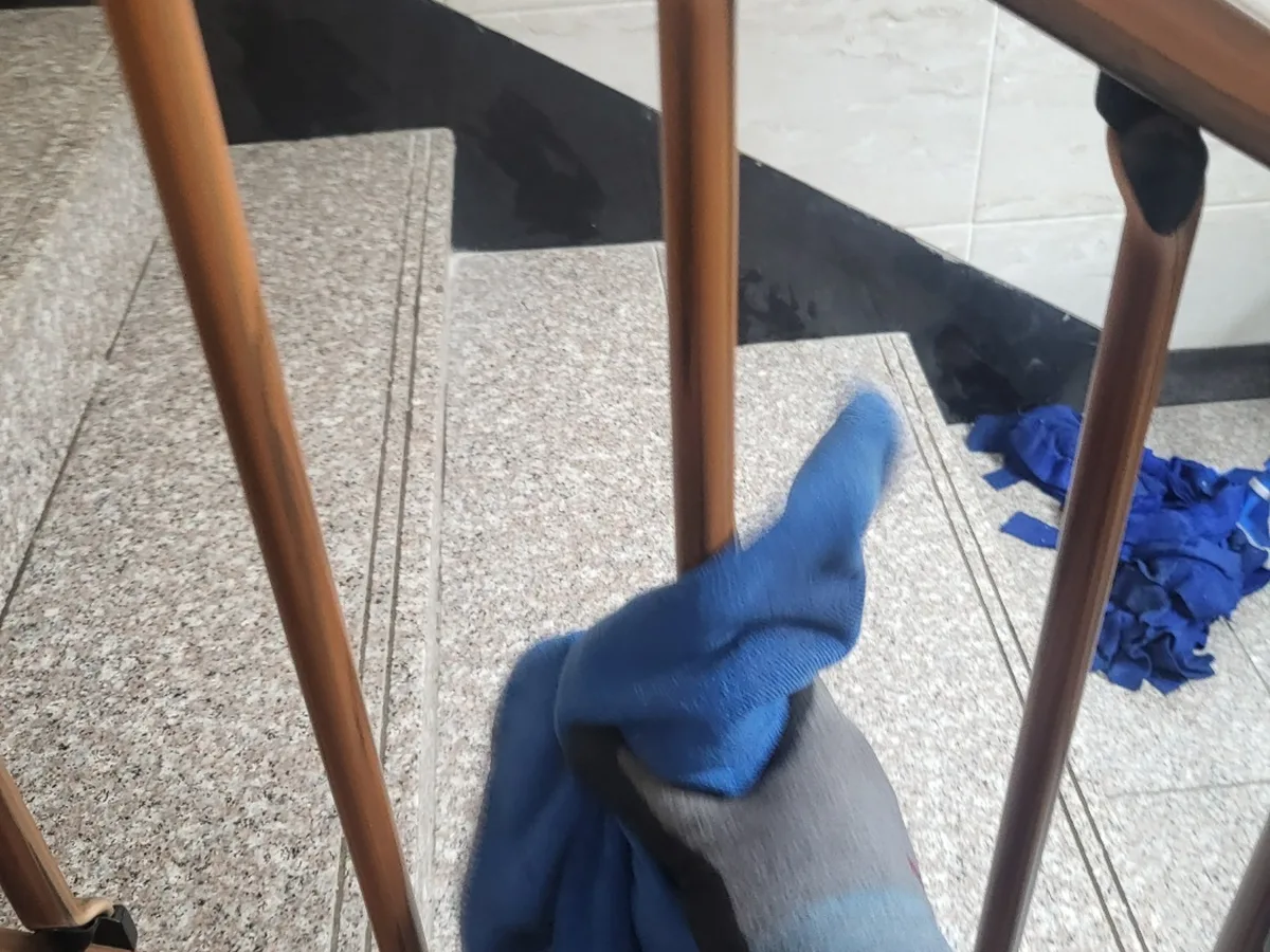 서구 오동 건물 난간·손잡이 위생청소 사례 - 행진크린